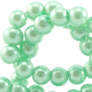 Top quality glasparel 4 mm Diep crysolite groen